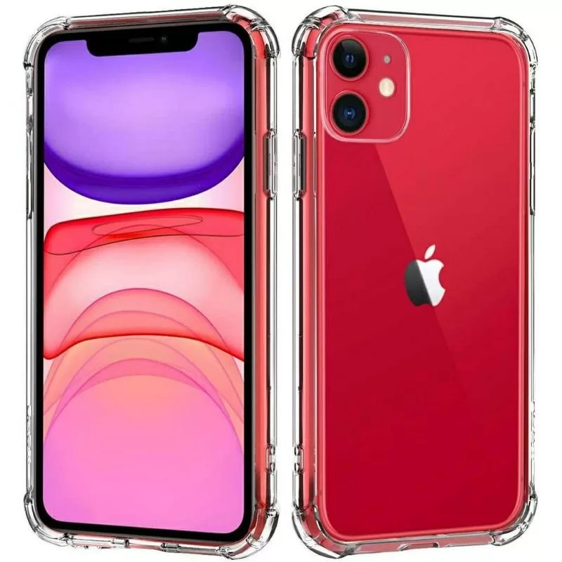 Capa Capinha IPhone Transparente Anti Impacto Tpu Case Para Apple 6/ 6s 7 8 Plus Se Xr 11 12 13 14 1