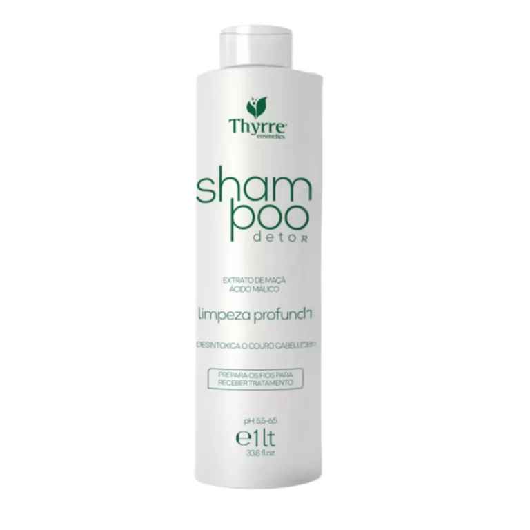 Shampoo Detox 1L Pré Química Não Danifica o Fio