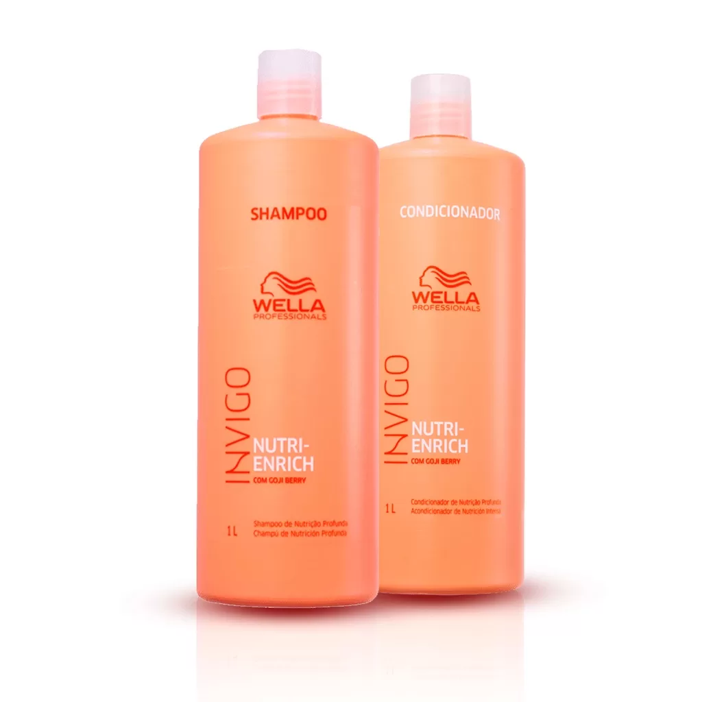 Kit Shampoo e Condicionador 1L Nutri Enrich – Wella