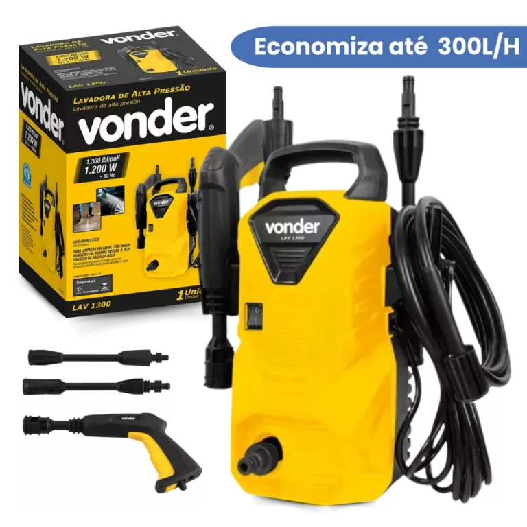 Lavadora De Alta Pressão Lav1300 Libras Vonder 1.