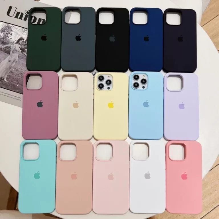 Capa Capinha Case Iphone 13 Silicone Várias Cores