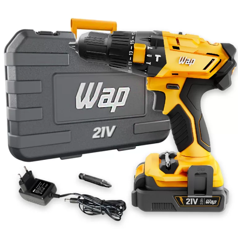 Parafusadeira Furadeira Impacto Bivolt 21v K21 Wap