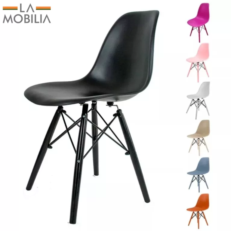 Cadeira Eames Eiffel Pés Em Polipropileno Adulto 