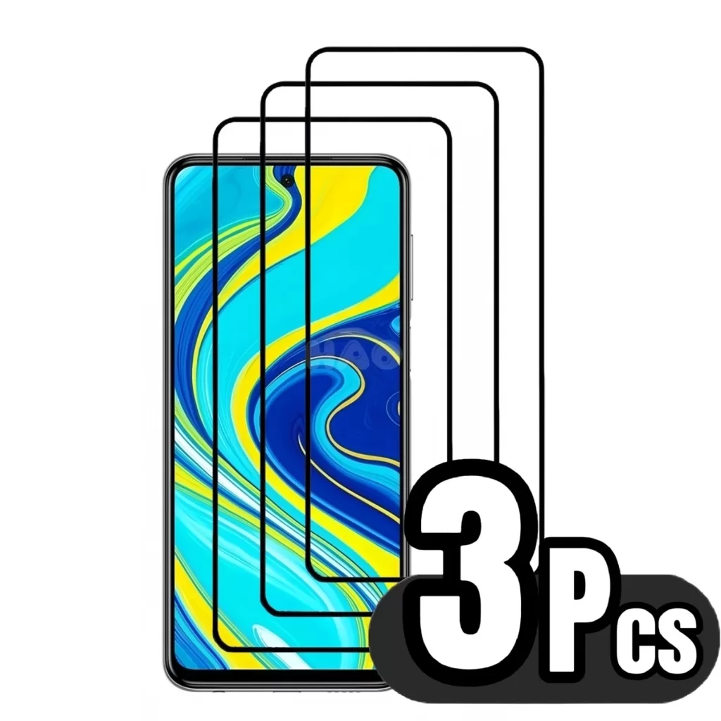 Kit 3 Película De Vidro Temperado 3D/9D Tela Para Xiaomi Mi Redmi Note 11 12 4G 13 11s/11I Lite 10/1