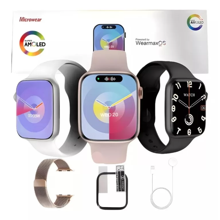 Relógio Smartwatch W99+ Plus Serie 9 Amoled Chat 