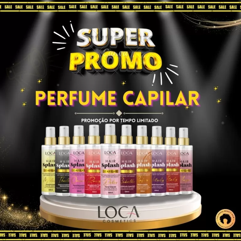 Perfume Capilar Loca Comestics 120ml – Brilh