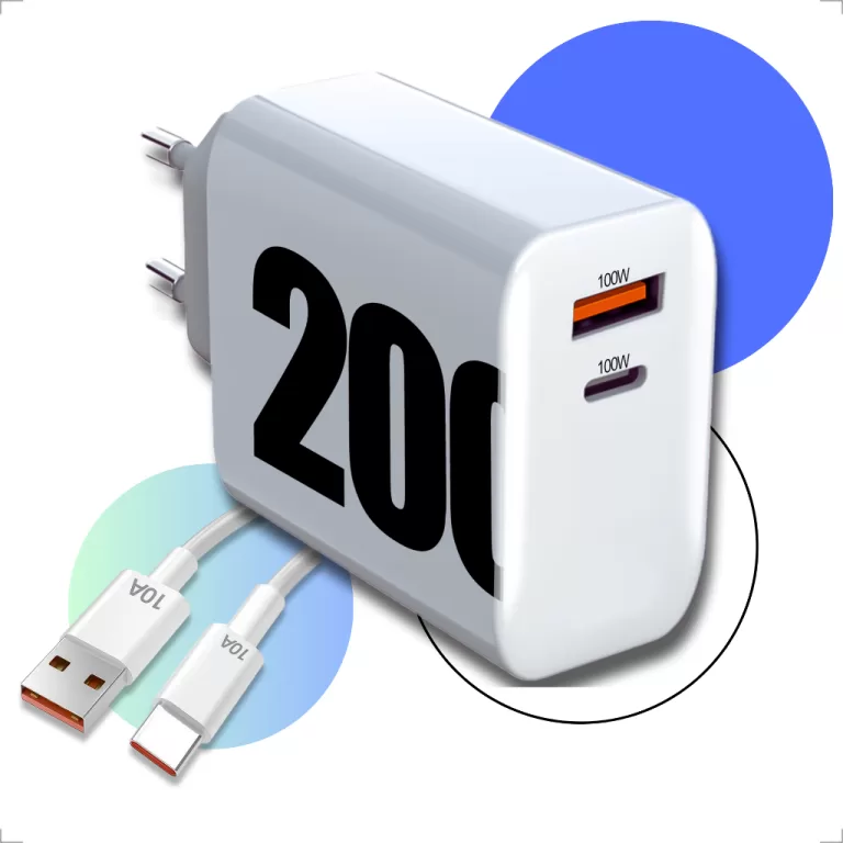 Carregador 200W Turbo para Xiaomi Power Delivery S