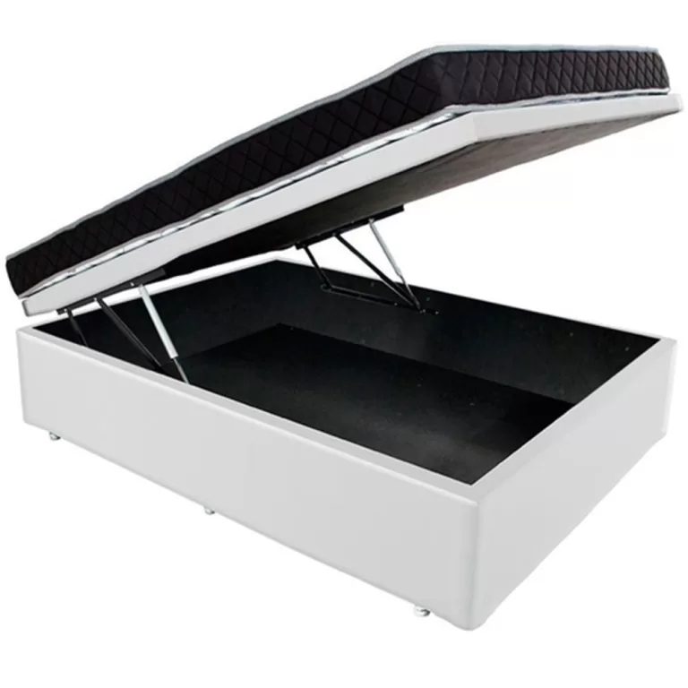 Conjunto Colchão Casal D33 Antialérgico + Cama B
