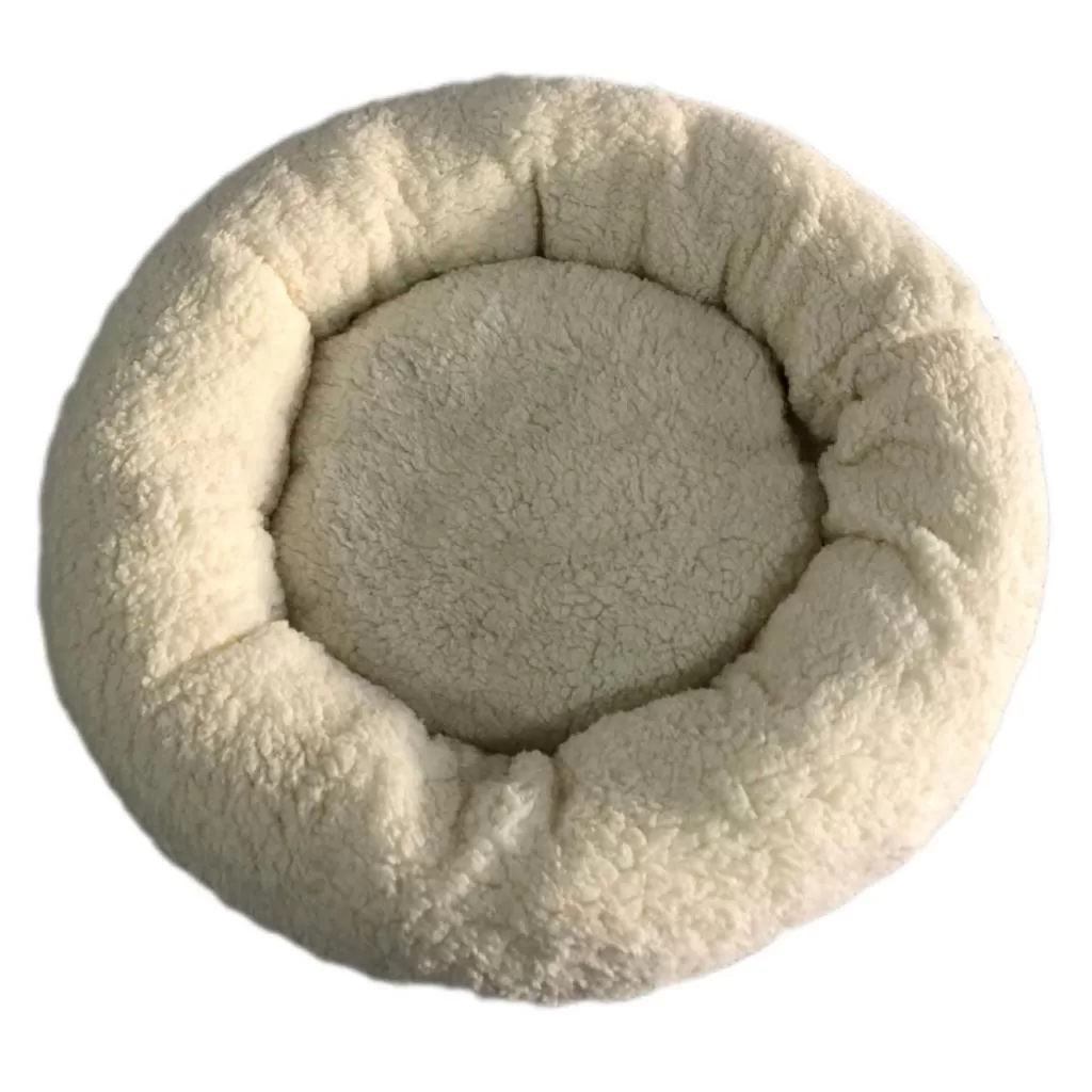 cama cachorro gato pet redondo nuvem espuma