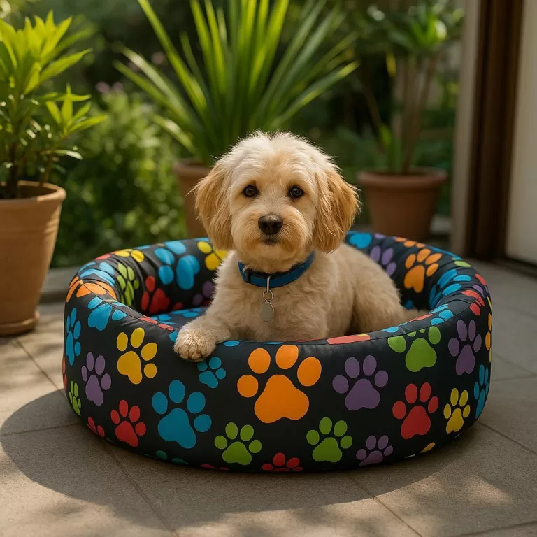 Cama Caminha Pet para Cachorro ou Gato Médio 50cm