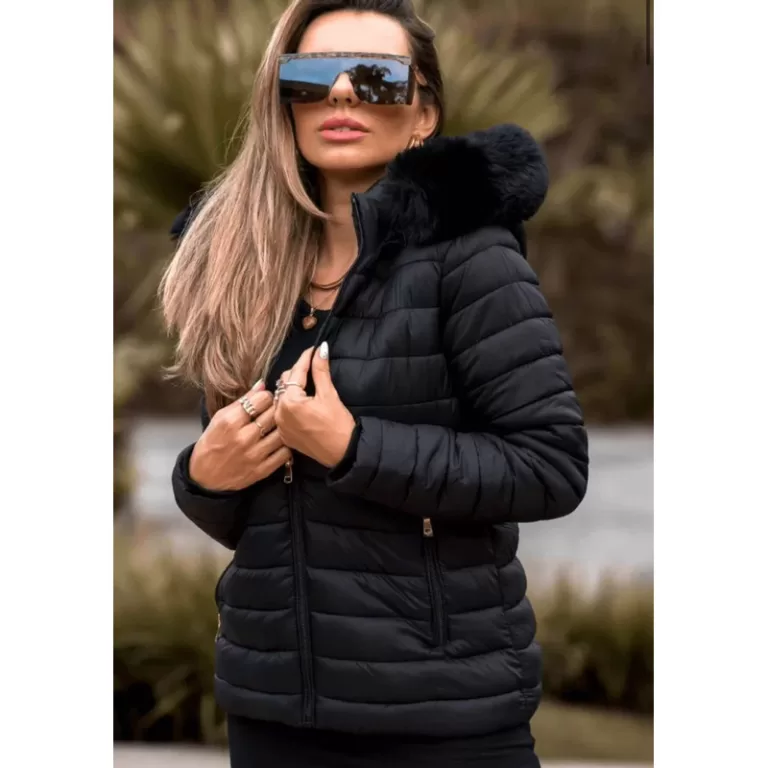 Jaqueta Metalassê Feminina Puffer Bobojaco Peluci