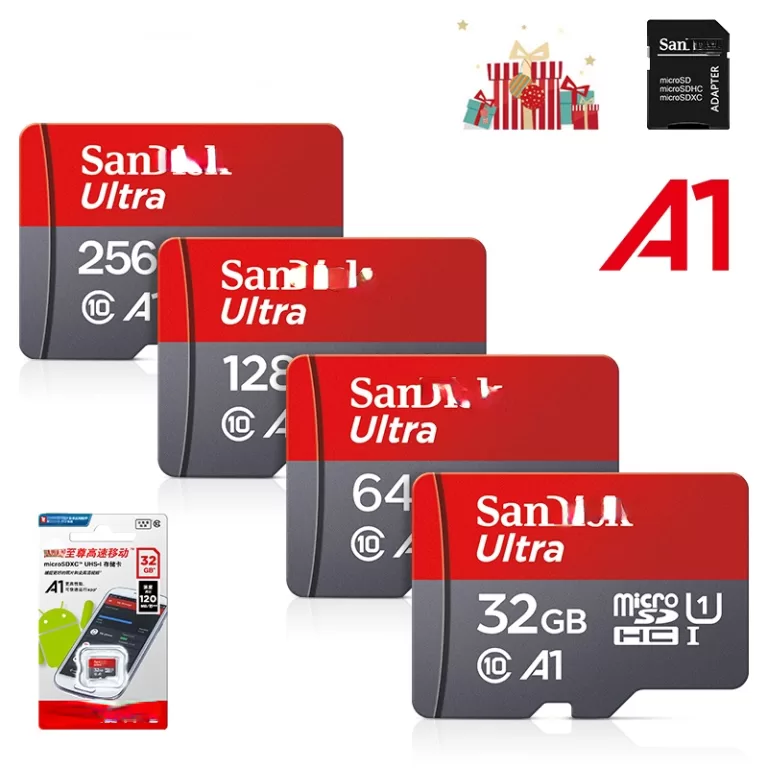 128GB 256GB 512GB 1024GB 1TB 100MB/s A1 Cartões D