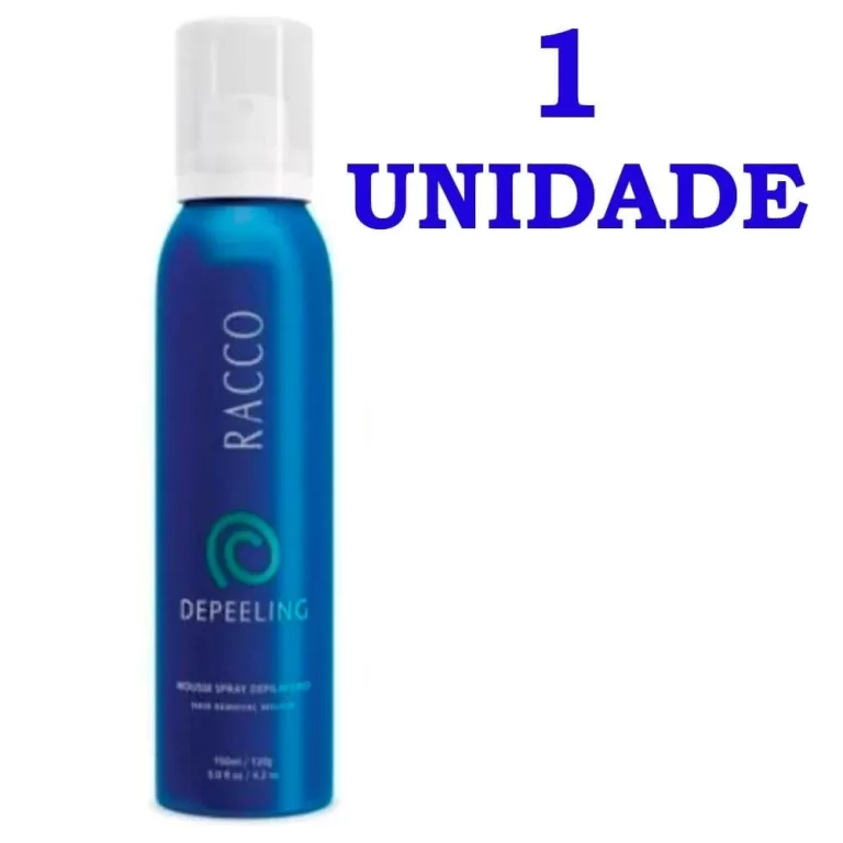 Mousse Spray Depilatório Depeeling Racco 150ml cr