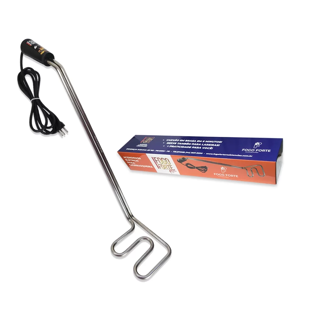 Acendedor Elétrico de Carvão e Lenha FOGO FORTE PLUS 950w