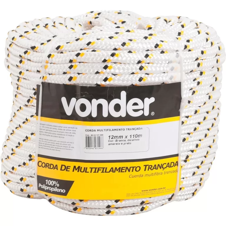 Corda Multifilamento Trançada 14 mm 4,5kg 50 metr