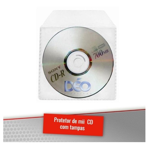 Protetor P Mini Cd C/ Tampa – Nova Embalagem