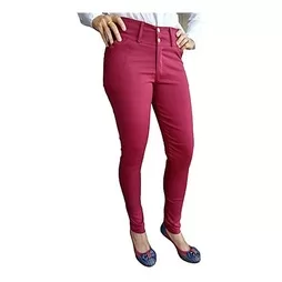Calça Sarja Bengaline Com Elastano  Plus Size