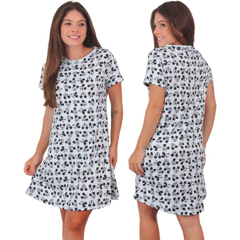 Camisola Feminina  Vestidinho de Dormir Linha Noit
