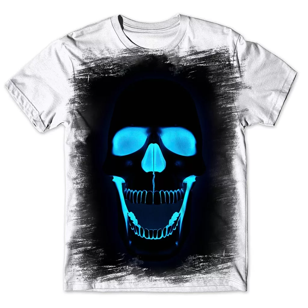 Camisa Camiseta Masculina Caveira Mexicana 4