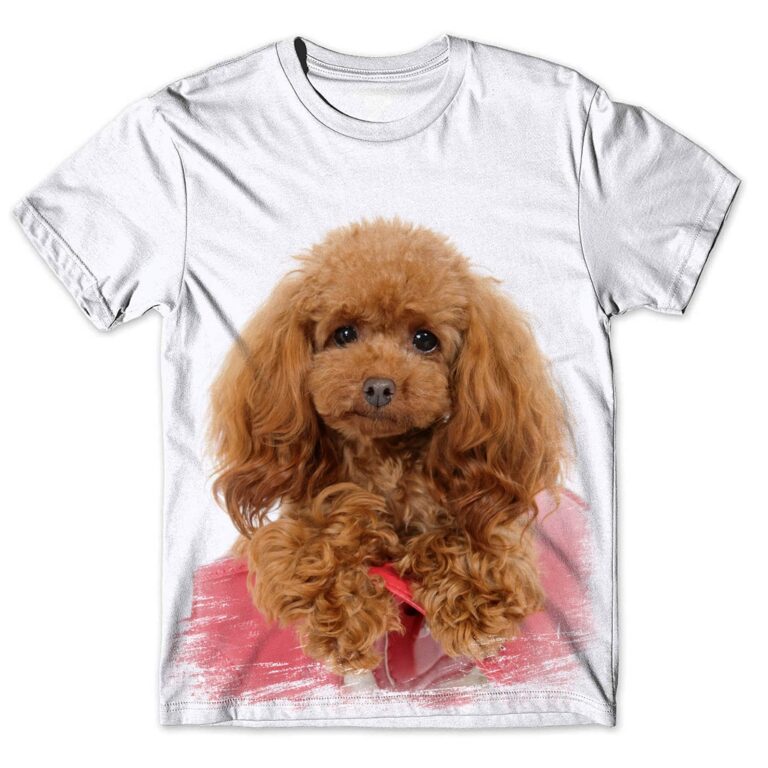 Camisa Camiseta Masculina Cachorro Poodle 6