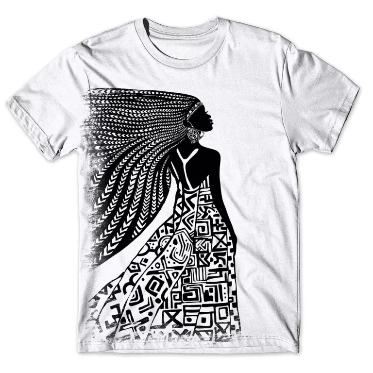 Camisa Camiseta Masculina Africana 14