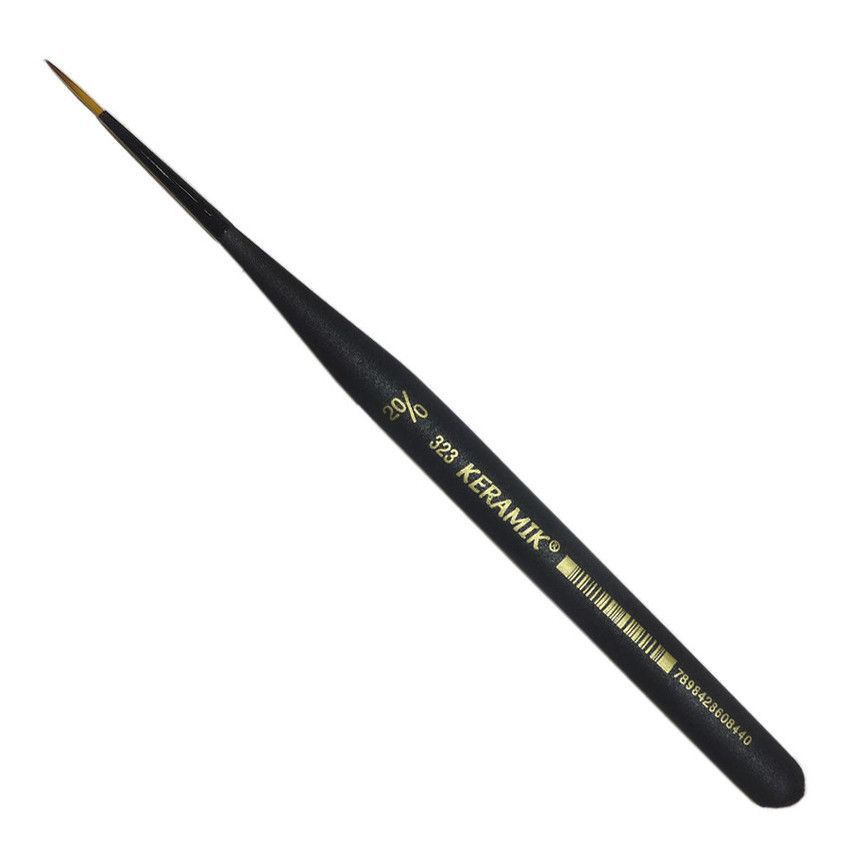 Pincel Keramik 323 tam 20/0 (Mini Black – Liner)