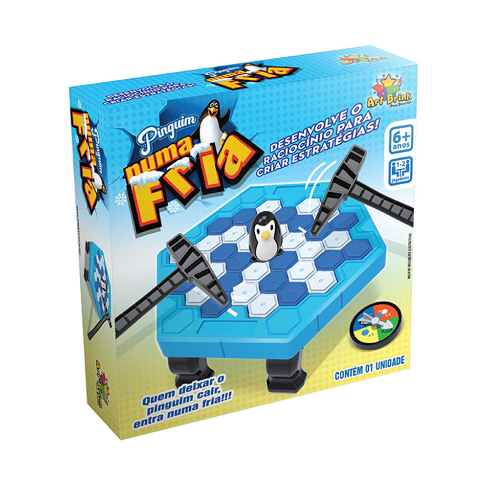 Jogo Pinguim Game Quebra Gelo Brinquedo Interativo