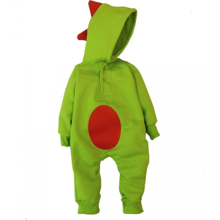 Macacão Moletom Fantasia Dinossauro Catitos ̵