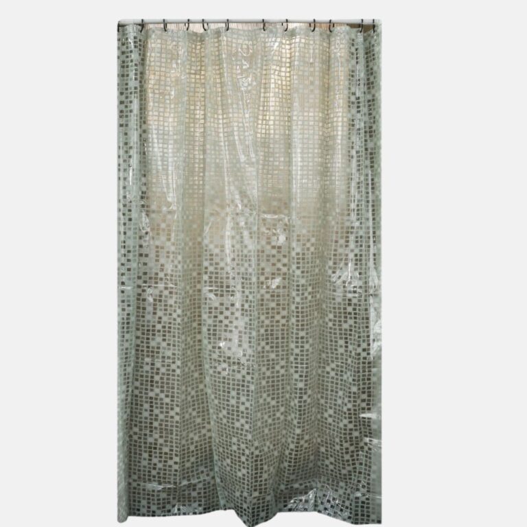 Cortina Para Box/Chuveiro Decorativa Pvc Geometric