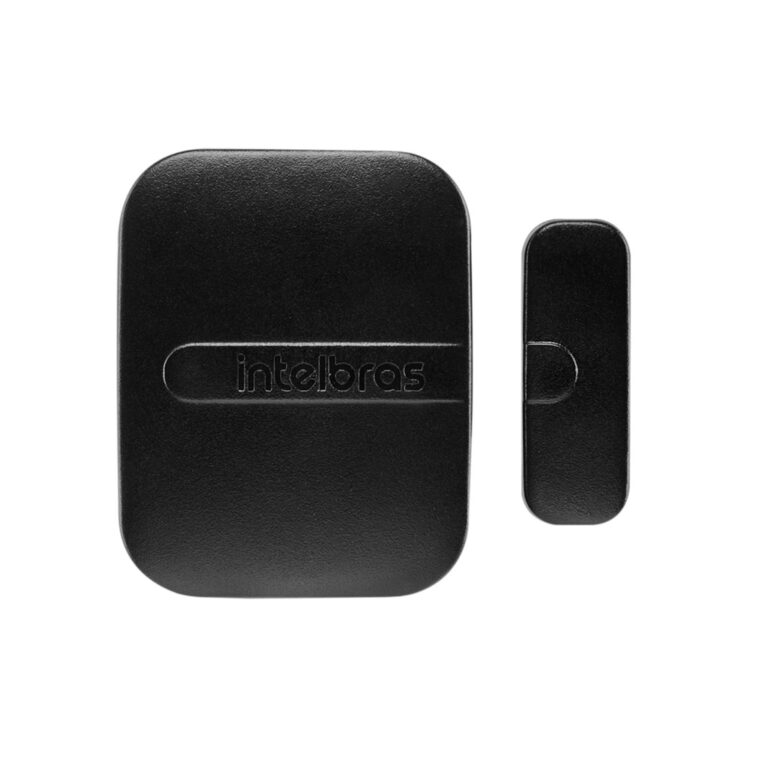 Sensor Magnetico Sem Fio preto Intelbras Xas Light