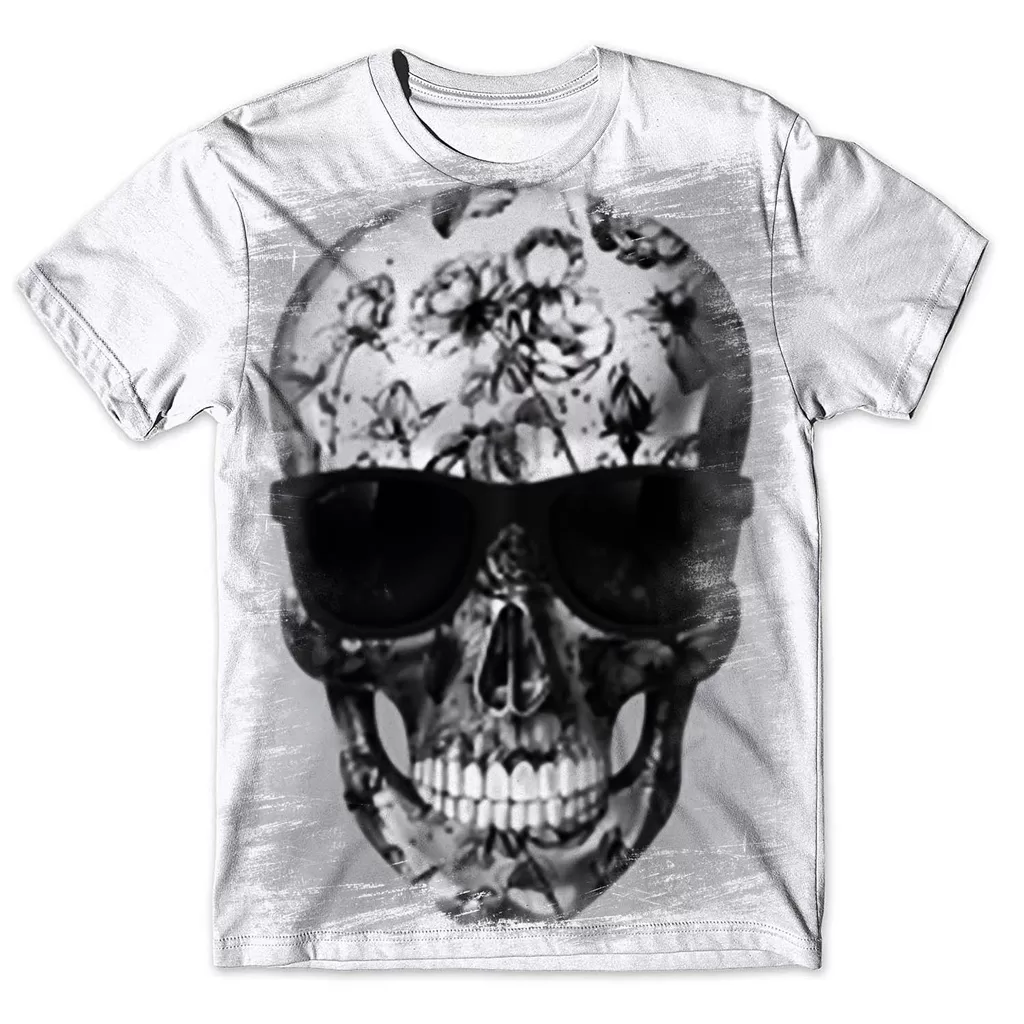 Camisa Camiseta Masculina Caveira 20