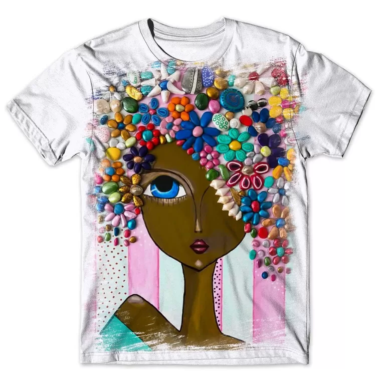 Camisa Camiseta Masculina Africana 80