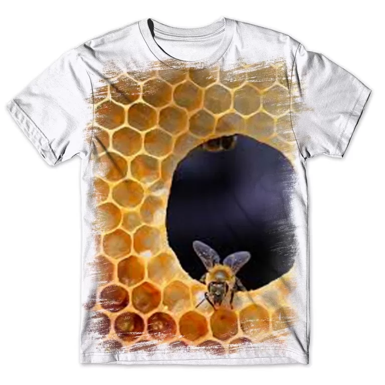 Camisa Camiseta Masculina Abelha 2