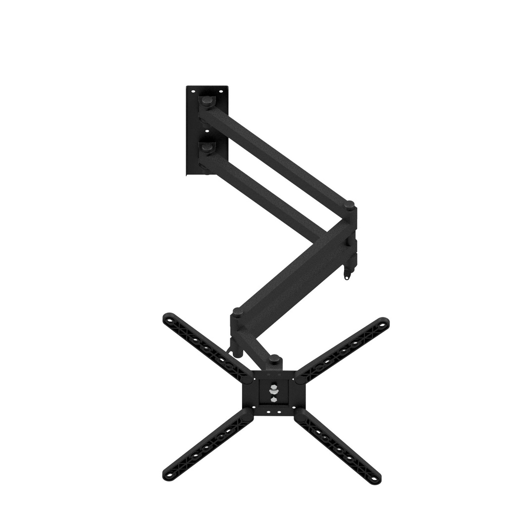 SUPORTE PARA TV COM TELA DE 10 A 55 POLEGADAS COM 4 MOVIMENTOS E COM INCLINAÇÃO  BRAÇO EXTRA LONGO