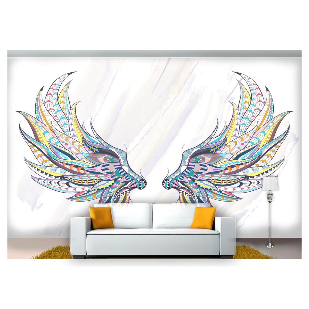 papel de parede Arte Asas Fotografia selfie m² TRA21