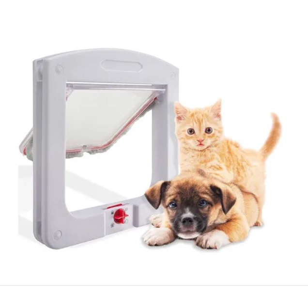 Passagem Porta Pet Portinha Para Gato Ou Cão Com 