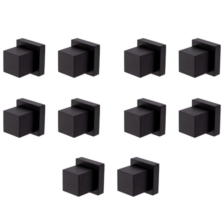 Kit 10 Acabamento Quadrado Registro Volante Metal 