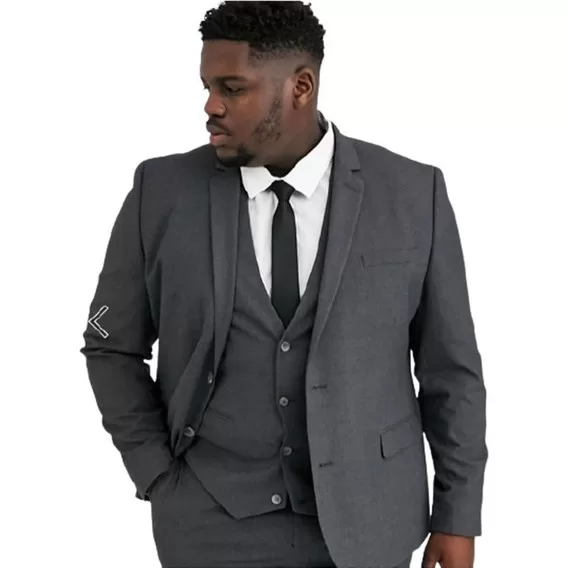 Ternos Masculinos Plus Size Marinho Elegante Homem