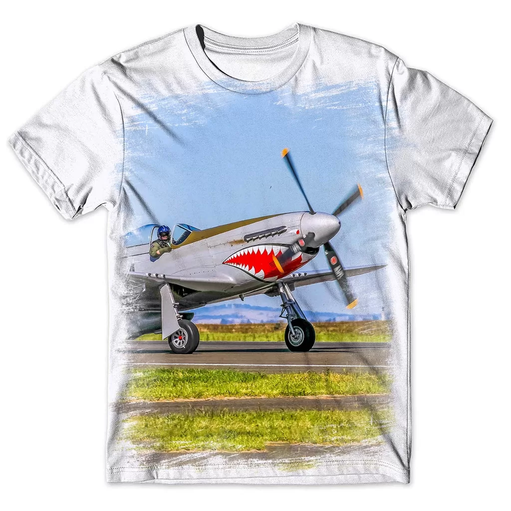 Camisa Camiseta Masculina Avião Planador 7