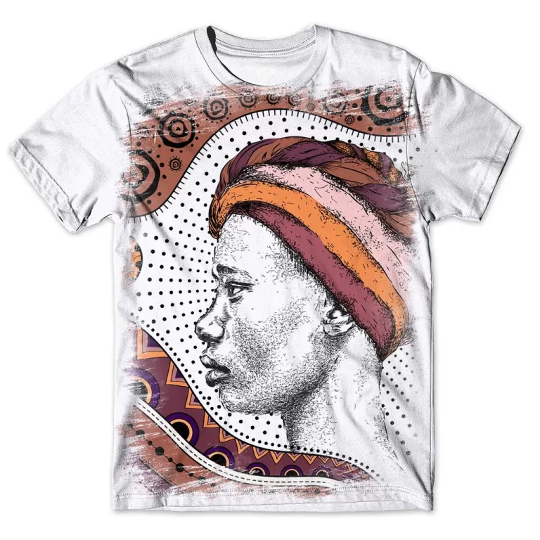 Camisa Camiseta Masculina Africana 13