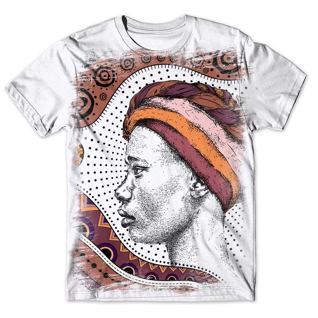 Camisa Camiseta Masculina Africana 13