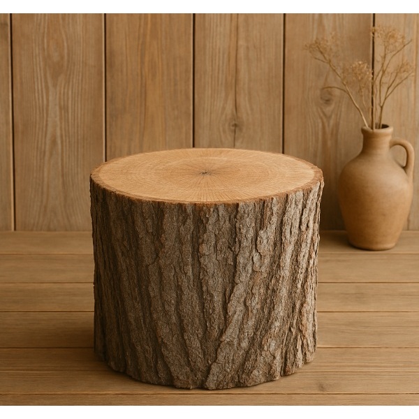 Tronco de Madeira Natural para Decoração Jardim 