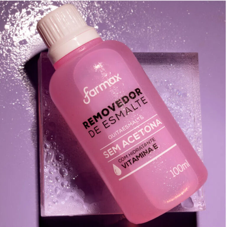 Removedor de Esmalte Farmax 100 ml Sem Acetona Man