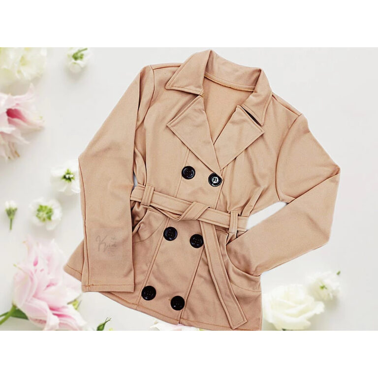 Casaco de frio de botão outono e inverno moda blo