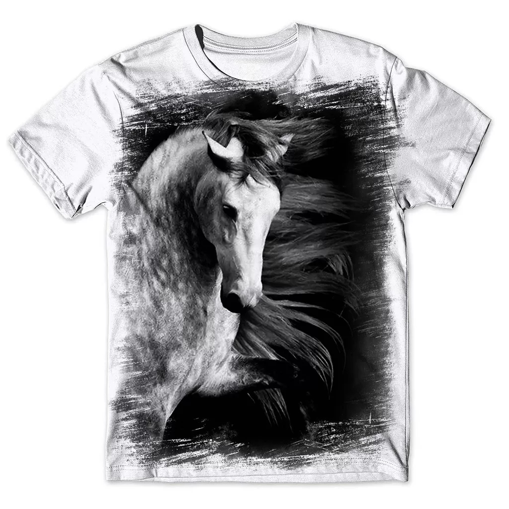 Camisa Camiseta Masculina Cavalo 311