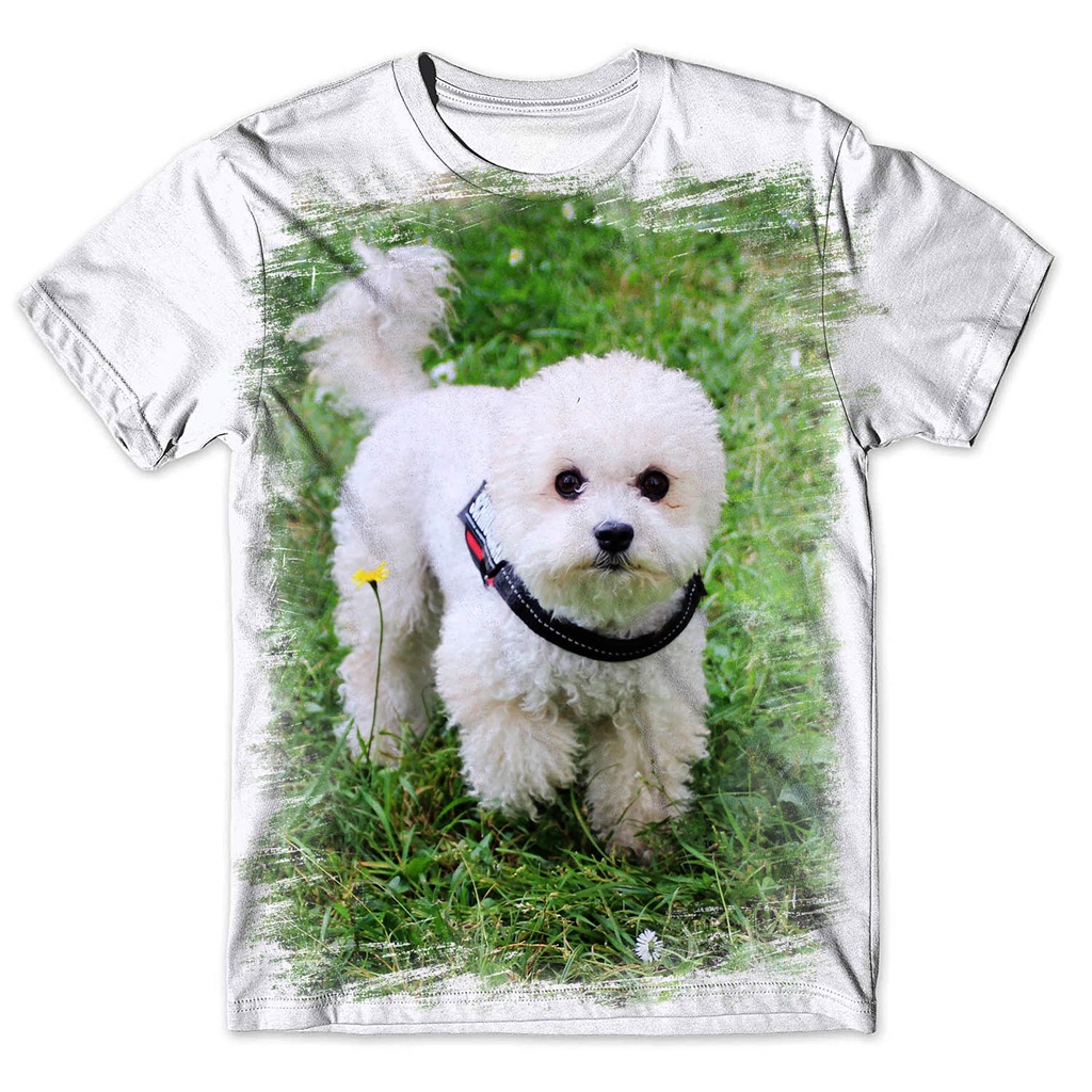 Camisa Camiseta Masculina Cachorro Poodle 4