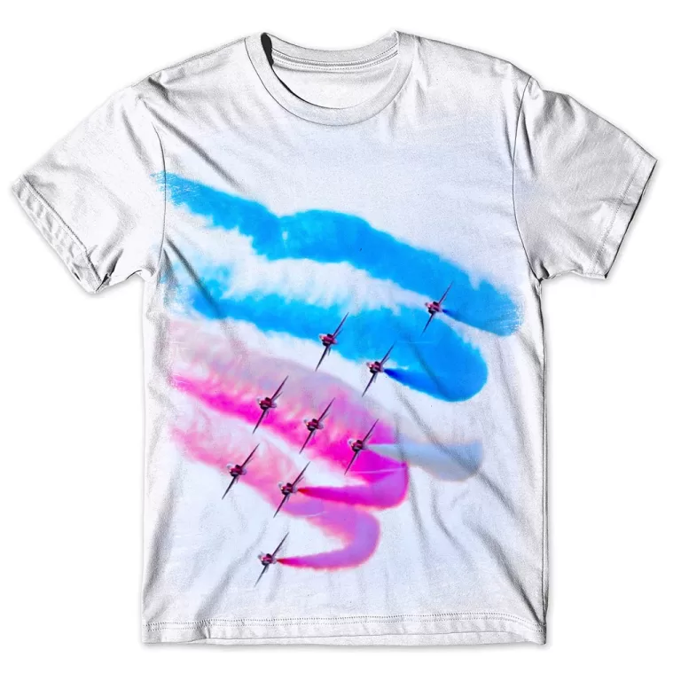 Camisa Camiseta Masculina Avião Esquadrilha da Fu