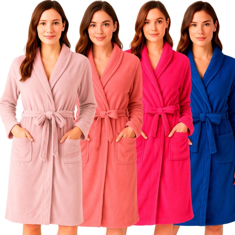 Roupão Poliéster Camesa Frio Inverno Quentinho A