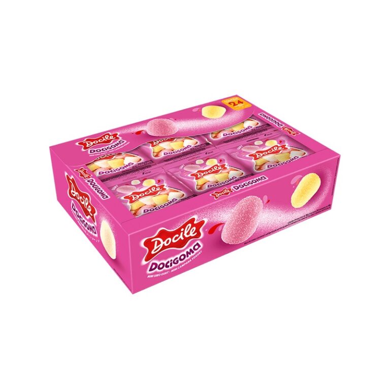 Jujuba Docile Docigoma Gurt 24 X 18g Cx Rosa