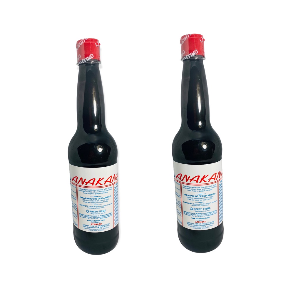Banho Anakanan 750ml Legitimo Kit 2 un Promoção Envio Imediato